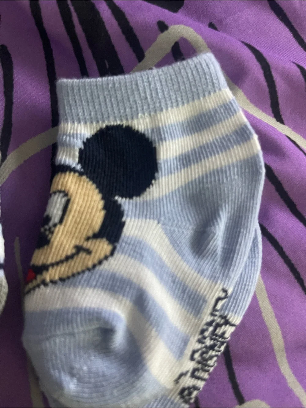 Disney Baby Mickey Mouse 6-Pack Socks, 0-6 months